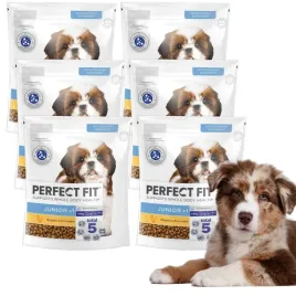 zestaw-dla-szczeniaka-perfect-fit-karma-dla-psa-junior-xs-s-kurczak-6x825g