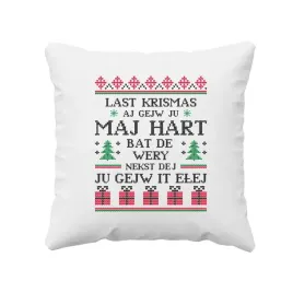 last-krismas-aj-gejw-ju-maj-hart-poduszka-swiateczna-prezent-dekoracja