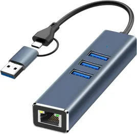 aplimln-hub-usb-usb-c-3x-usb-3-0-gigabit-lan-do-pc-laptop-hp-dell-macbook
