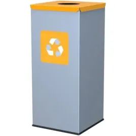 metalowy-kosz-do-segregacji-smieci-30x30x70cm-60l-plastik-pokrywa-zolta