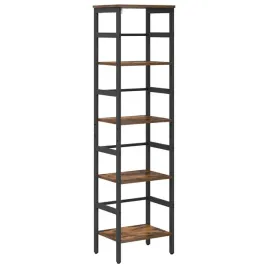 polka-na-ksiazki-dab-wedzony-40-x-295-x-149-cm