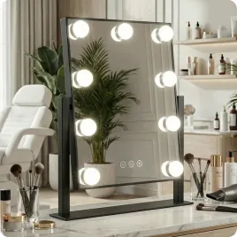 lustro-do-makijazu-czarne-make-up-hollywood-30-5x30cm-9-led-barwa-swiatla