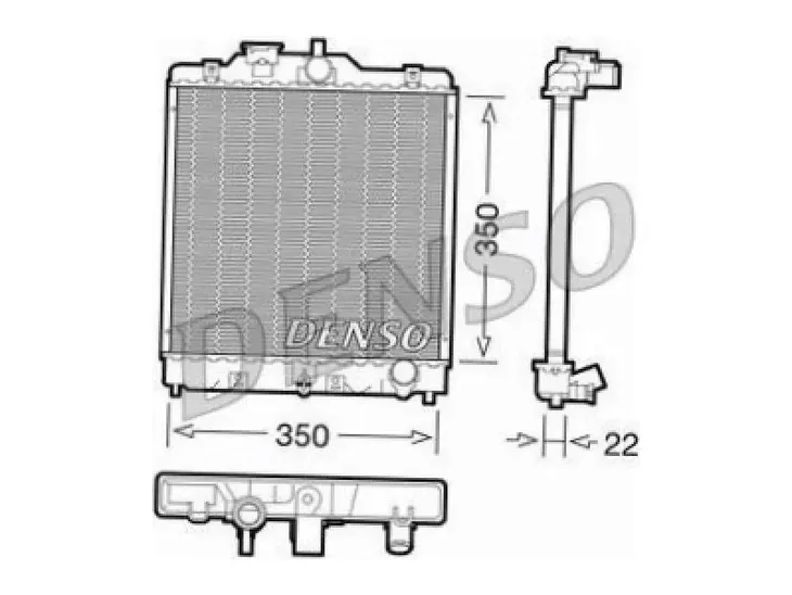 chlodnica-denso-drm40003-stan-nowy