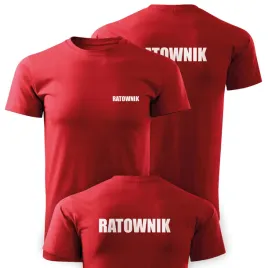 koszulka-bawelniana-ratownik-czerwona-wopr-l