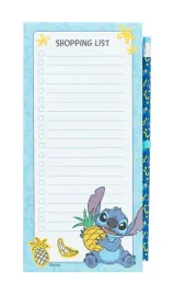 disney-stitch-magnetyczny-notatnik-lista-zakupow-na-lodowke-olowek-z-kolekcji-tropical-10-x-21-cm