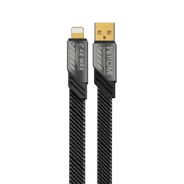 wekome-wdc-190-mecha-series-kabel-polaczeniowy-usb-a-do-lightning-fast-charging-1-m-tarnish