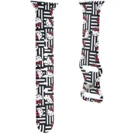 hello-kitty-silicone-heads-and-stripes-pasek-do-apple-watch-38-40-41-mm-czarny