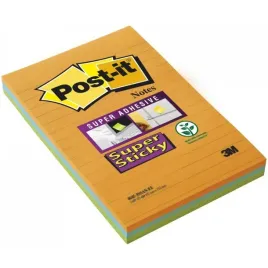 karteczki-post-it-super-sticky-101x152mm-linie-4645-3ss-boos-mix-kolorow-3x45