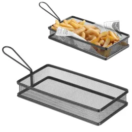 koszyk-do-serwowania-smazonych-przekasek-frytek-z-uchwytem-czarny-255x153x45-mm-hendi-425657