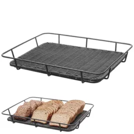 kosz-tacka-na-pieczywo-z-rama-ze-stali-nierdzewnej-czarny-400x300x50-mm-hendi-426555