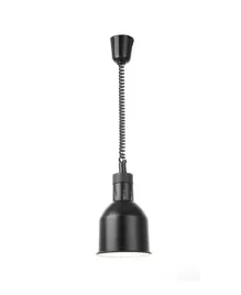 lampa-do-podgrzewania-potraw-wiszaca-cylindryczna-stozkowa-czarna-sr-175mm-250w-hendi-273852
