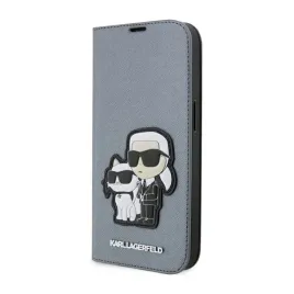 karl-lagerfeld-booktype-nft-saffiano-karl-and-choupette-etui-iphone-14-pro-srebrny
