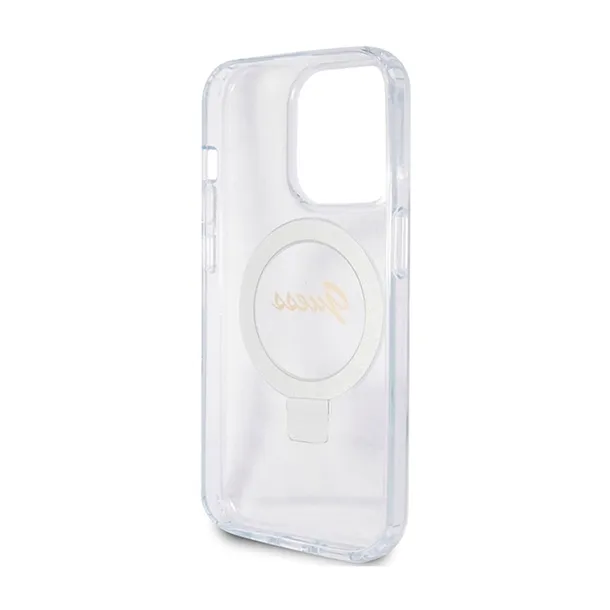 guess-ring-stand-script-glitter-magsafe-etui-iphone-15-pro-przezroczysty-zalaczone-wyposazenie-szmatka-do-czyszczenia