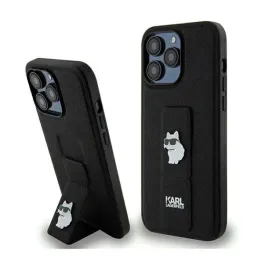 karl-lagerfeld-gripstand-saffiano-choupette-pins-etui-iphone-13-pro-czarny