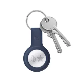 crong-silicone-case-with-key-ring-etui-ochronne-brelok-do-apple-airtag-granatowy