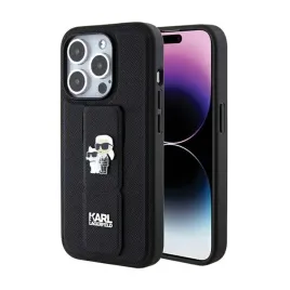 karl-lagerfeld-gripstand-saffiano-karl-and-choupette-pins-etui-iphone-15-pro-czarny