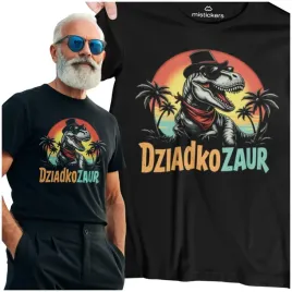 koszulka-dla-dziadka-prezent-na-dzien-dziadka-dziadkozaur