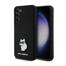karl-lagerfeld-silicone-choupette-metal-pin-etui-samsung-galaxy-s24-czarny