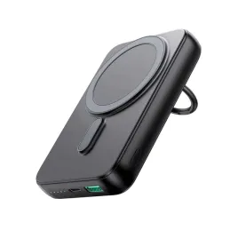 powerbank-bezprzewodowy-10000mah-20w-magsafe-z-podstawka-kabel-usb-c-czarny