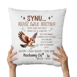 synu-rozloz-swoje-skrzydla-poduszka-dla-syna-prezent-od-rodzicow