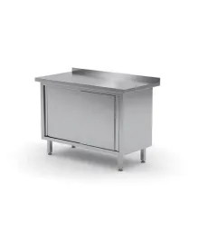 zlew-roboczy-gastronomiczny-z-szafka-z-drzwiami-suwanymi-podwojny-100x60x85-cm-hendi-813690