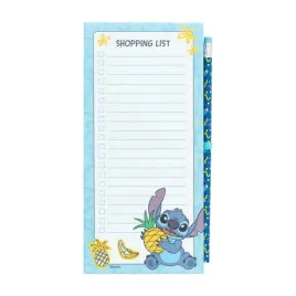disney-stitch-magnetyczny-notatnik-lista-zakupow-na-lodowke-olowek-z-kolekcji-tropical-10-x-21-cm