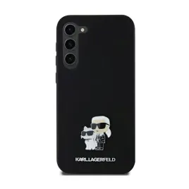 karl-lagerfeld-silicone-karl-and-choupette-metal-pin-etui-samsung-galaxy-a35-5g-czarny