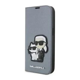 karl-lagerfeld-booktype-nft-saffiano-karl-and-choupette-etui-iphone-14-pro-max-srebrny