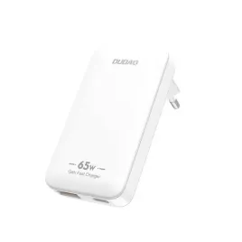 ladowarka-sieciowa-podrozna-ultracienka-gan-65w-usb-a-usb-c-pd-eu-us-biala