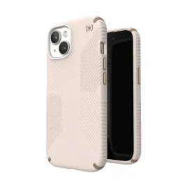 speck-presidio2-grip-etui-iphone-16e-iphone-15-iphone-14-iphone-13-bleached-bone-heirloom-gold-hazel-brown