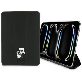 karl-lagerfeld-book-cover-saffiano-magnetic-karl-and-choupette-etui-ipad-pro-11-m4-2024-czarny