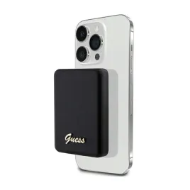 guess-metal-script-logo-magsafe-power-bank-indukcyjny-3000-mah-5w-magsafe-czarny
