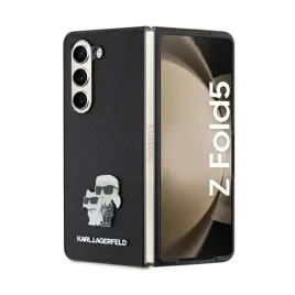 karl-lagerfeld-nft-saffiano-karl-and-choupette-pin-etui-samsung-galaxy-z-fold-5-czarny