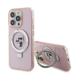 karl-lagerfeld-ring-stand-karl-and-choupette-magsafe-etui-iphone-15-pro-rozowy