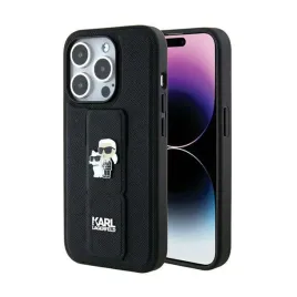 karl-lagerfeld-gripstand-saffiano-karl-and-choupette-pins-etui-iphone-14-pro-czarny