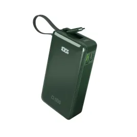 powerbank-10000mah-usb-a-usb-c-z-wyswietlaczem-wbudowanym-kablem-usb-c-20w-zielony
