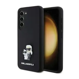 karl-lagerfeld-silicone-karl-and-choupette-metal-pin-etui-samsung-galaxy-s24-czarny