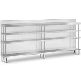 stol-blat-barowy-roboczy-gastronomiczny-z-rantem-4-polki-stal-250-x-30-x-105-cm