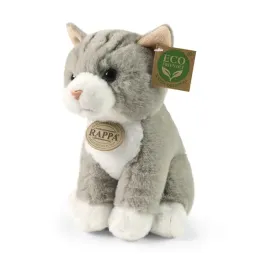 rappa-pluszowa-realistyczna-maskotka-kot-szary-siedzacy-23-cm-eco-friendly-soft-collection