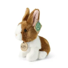 rappa-pluszowa-realistyczna-maskotka-krolik-bialo-brazowy-siedzacy-16-cm-eco-friendly