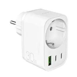 ladowarka-sieciowa-z-wtyczka-gniazdem-schuko-usb-c-usb-a-30w-power-delivery-biala