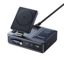 stacja-ladujaca-5w1-usb-a-uab-c-z-wyswietlaczem-zwijanym-kablem-140w-qi2-czarna