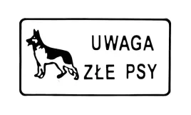 tablica-15-29cm-uwaga-zle-psy