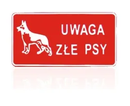 tablica-15-29cm-uwaga-zle-psy