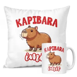 zestaw-personalizowany-kubek-poduszka-kapibara-capybara-zwierzak-prezent