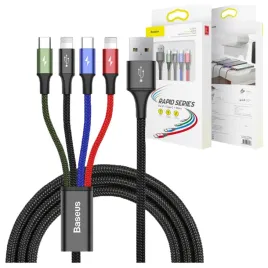 kabel-usb-baseus-fast-4w1-usb-c-2x-lightning-micro-35a-12m-czarny