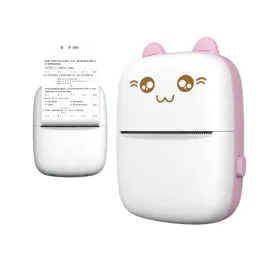 mini-kot-drukarka-termiczna-do-etykiet-sciag-z-telefonu-bluetooth-fun-print-rozowa
