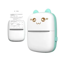 mini-kot-drukarka-termiczna-do-etykiet-sciag-z-telefonu-bluetooth-fun-print-niebieska