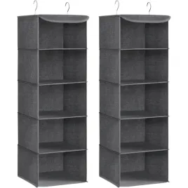 organizer-do-szafy-przechowywania-szary-na-ubrania-skladany-wiszacy-2szt
