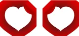 brelok-serce-sublimacja-termotransfer